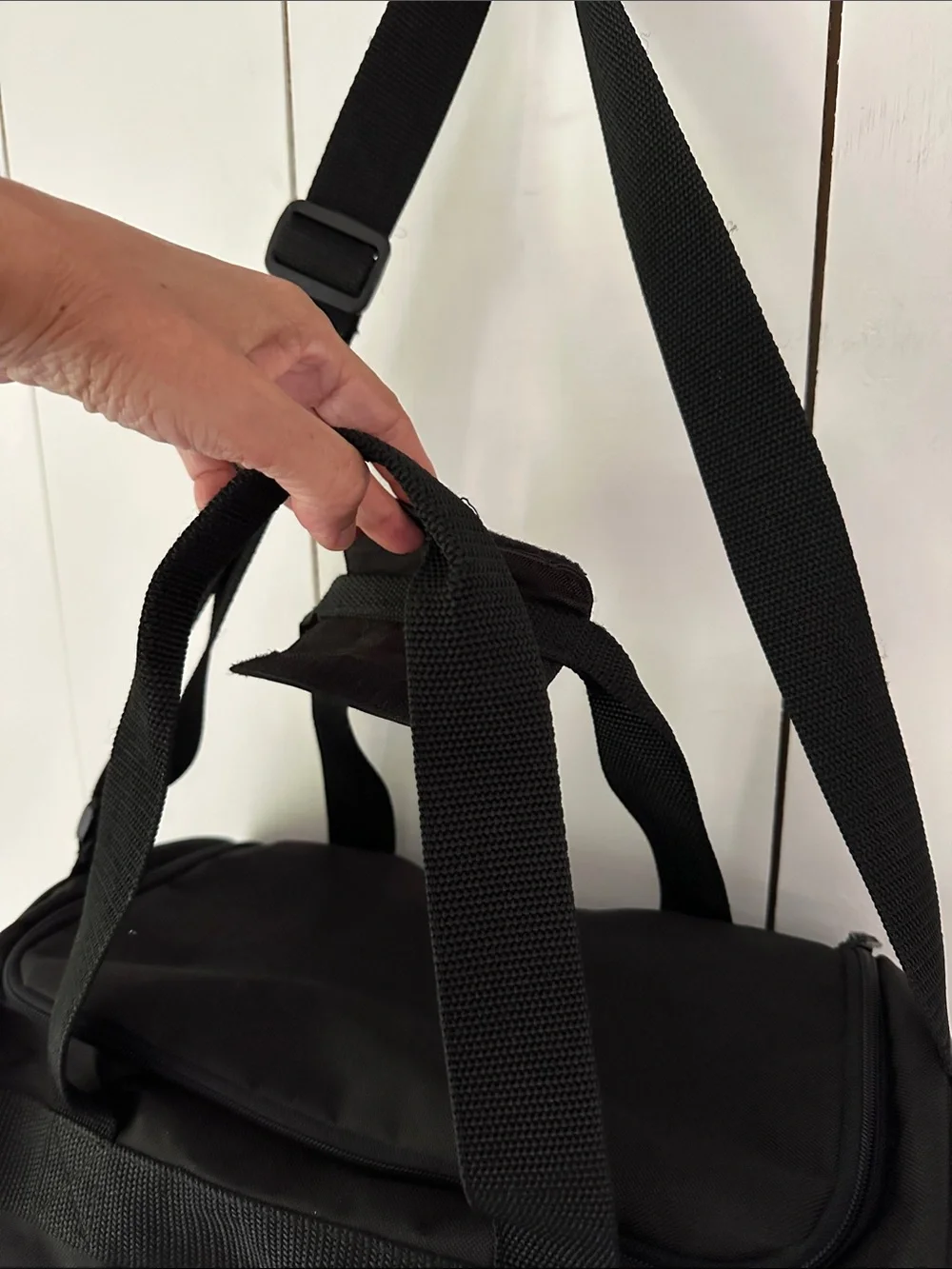Adidas Small Duffel Gym Bag Travel Bag Black